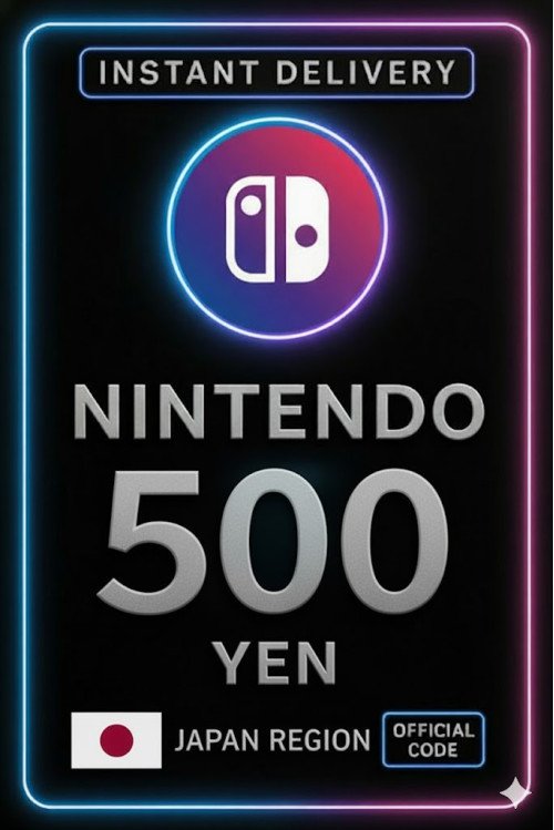Nintendo eShop Card 500 Yen
