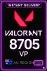 Valorant Points - 8705 VP (Australia)