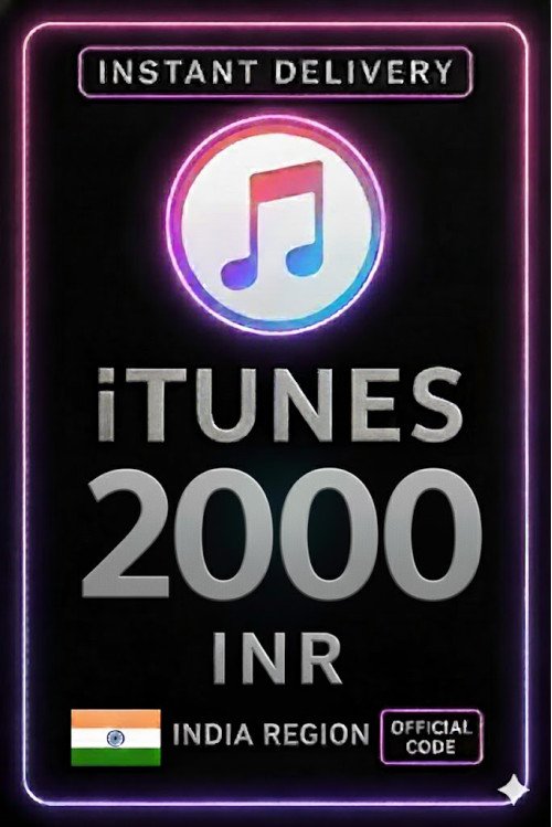iTunes Gift Card India - 2000 INR