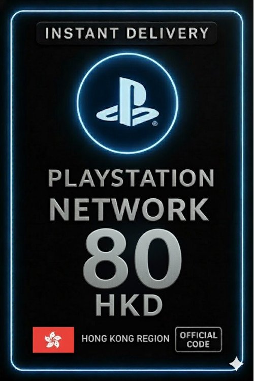 Playstation PSN Card 80 HKD HK