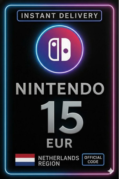 Nintendo eShop Card - 15€ (Netherlands)