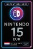 Nintendo eShop Card - 15€ (Netherlands)
