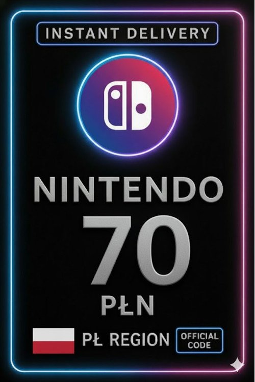 Nintendo eShop Prepaid Card - 70 PLN