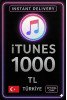 iTunes Hediye Kartı 1000 TL Bakiye