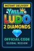 Yalla Ludo - USD 2 Diamonds (INT)