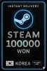 Steam Wallet Code Korea 100000 WON