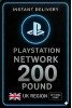 Playstation PSN Card 200 Pound
