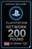 Playstation PSN Card 200 Pound
