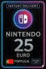 Nintendo eShop Card - 25€ (Portugal)