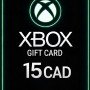 Xbox Live Gift Card 15 CAD Wallet