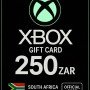 Xbox Live Gift Card 250 ZAR Wallet