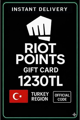 Riot Points 1230 TL - (Türkiye)
