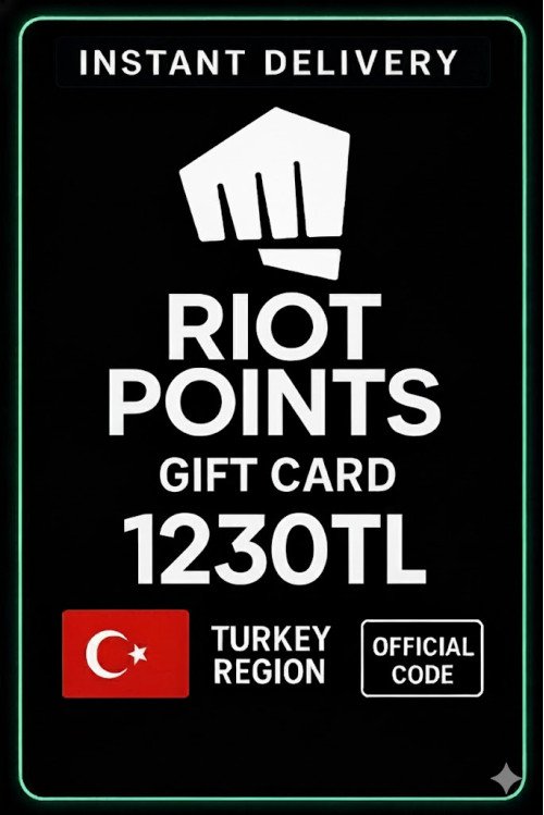 Riot Points 1230 TL - (Türkiye)