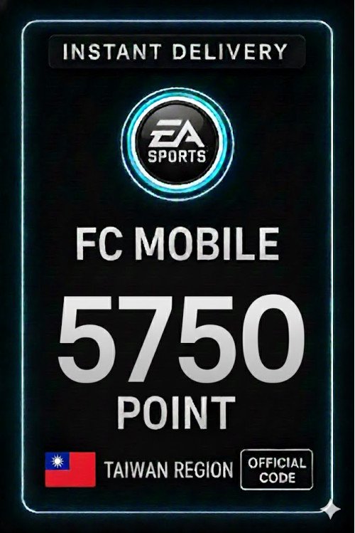 FC Mobile 5750 Points - Taiwan