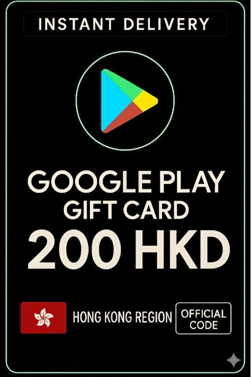 Google Play Gift Card - Hong Kong HKD 200