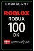 Roblox 100 DKK Game Card (DK)