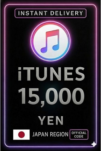 iTunes Gift Card 15000 Yen JP