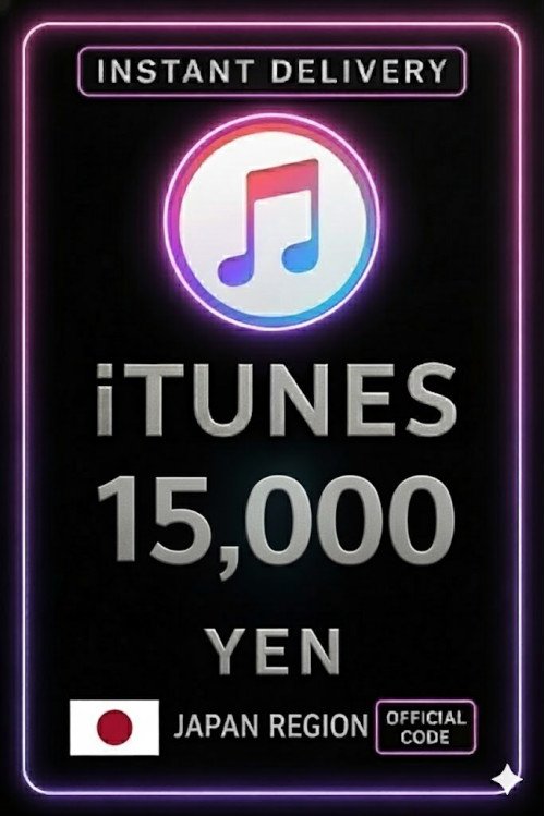 iTunes Gift Card 15000 Yen JP