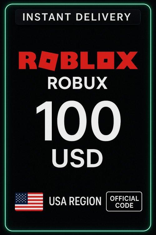 Roblox 100 usd Game Card (US)