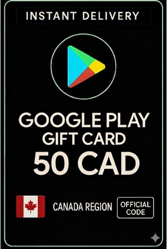 Google Play Gift Card - Canada 50 CAD