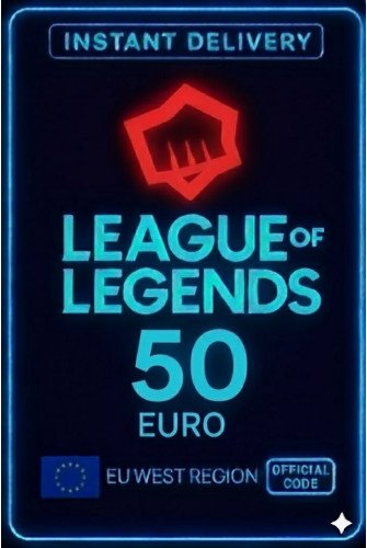 League Of Legends Eu West 50 EURO Riot Points