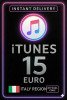 iTunes Gift Card 15 € IT