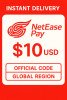NetEase Pay Gift Card - 10$ USD