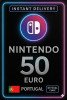 Nintendo eShop Card - 50€ (Portugal)