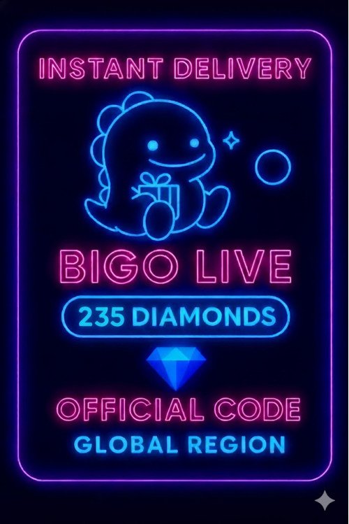 Bigo Live - 235 Diamonds (Global)