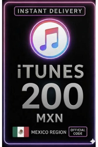 iTunes Gift Card 200 MXN MX