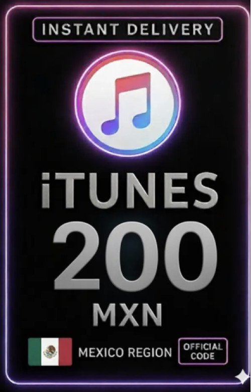 iTunes Gift Card 200 MXN MX