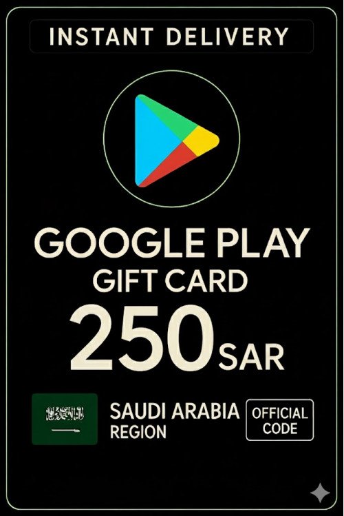 Google Play Gift Card - Saudi Arabia SAR 250