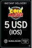 Coin Master (IOS) - 5 $ US