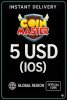 Coin Master (IOS) - 5 $ US
