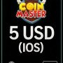 Coin Master (IOS) - 5 $ US