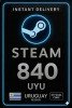 Steam UY 840 UYU