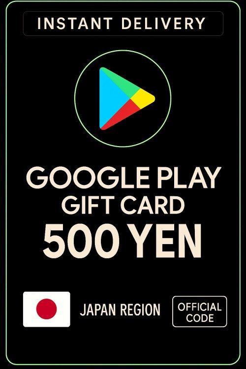 Google Play Gift Card - Japan YEN 500