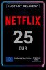 Netflix Gift Card 25 Euro
