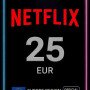 Netflix Gift Card 25 Euro