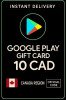 Google Play Gift Card - Canada 10 CAD