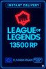 Riot Points - 13500 RP (EU)