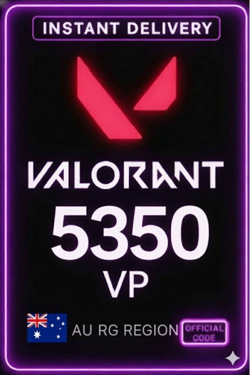 Valorant Points - 5350 VP (Australia)