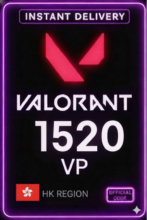 Valorant Points - 1520 VP (Hong Kong)