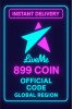 LiveMe - 899 Coin