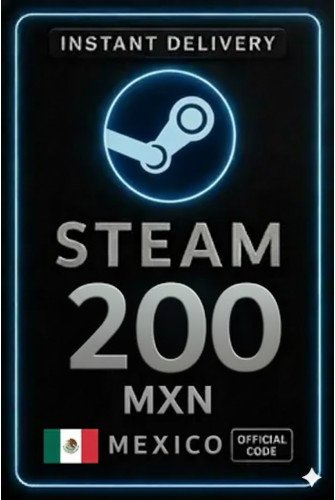 Steam Wallet 200 MXN - (Mexico)