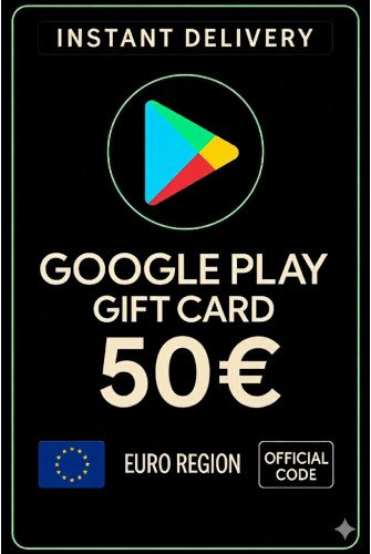 Google Play Gift Card - Europe 50 €