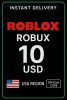 Roblox 10 usd Game Card (US) - Promo
