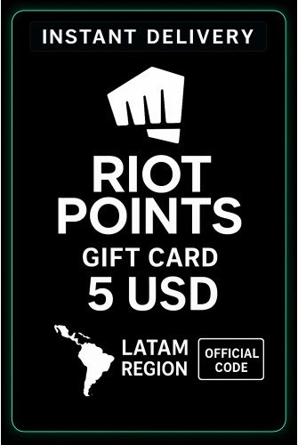Riot Points Latam America - 5 USD