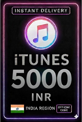 iTunes Gift Card India - 5000 INR