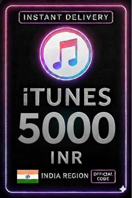 iTunes Gift Card India - 5000 INR